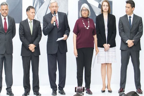 Equipo de trabajo de AMLO. Foto: Especial
