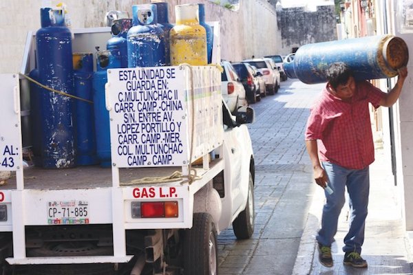 Tanque de gas. Foto: Cuartoscuro