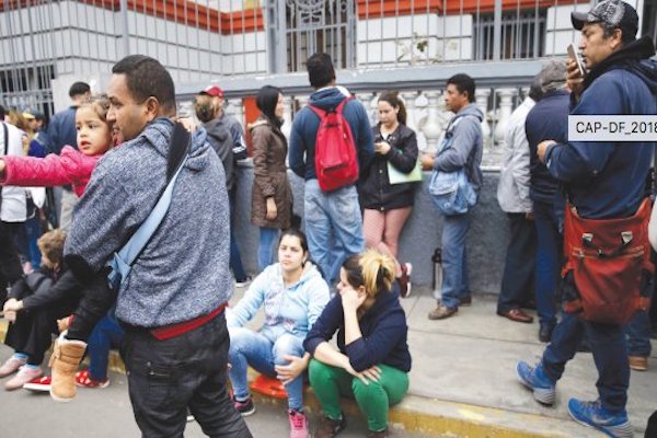 Inmigrantes. Foto: AP