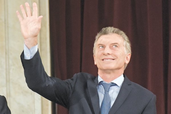 Mauricio Macri.Foto: AP