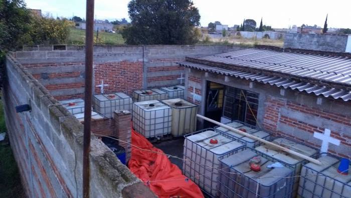 Predio utilizado para huachicoleo/ Foto: Especial