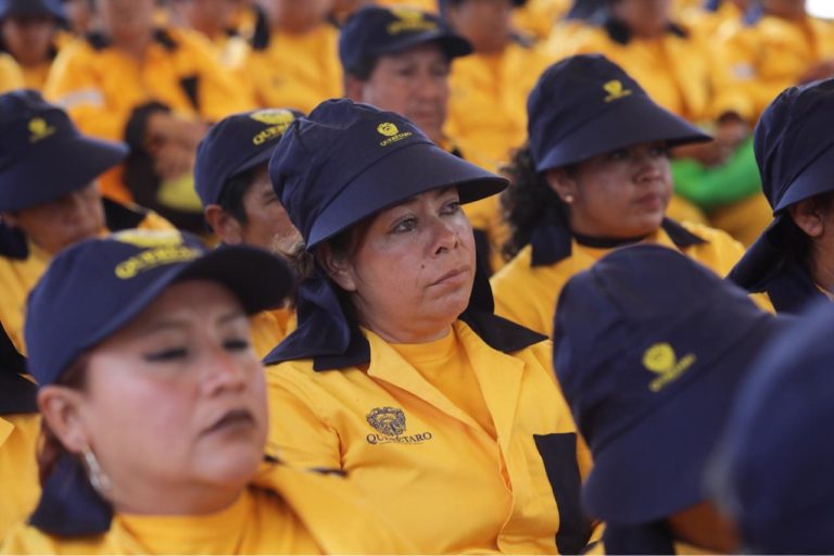 Trabajadores de limpia. Especial.