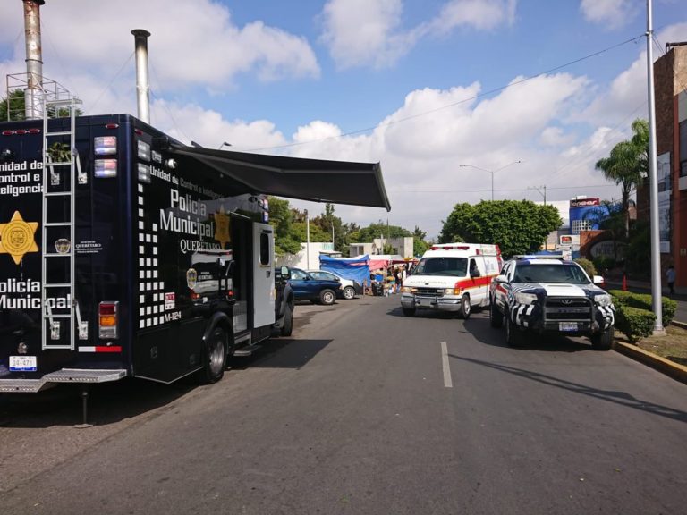 Operativo de seguridad e Querétaro. Especial.