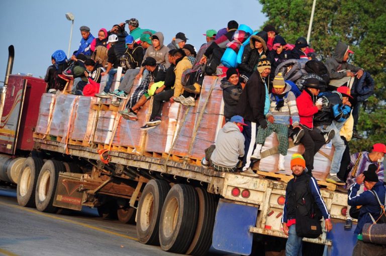Caravana migrante. Cuartoscuro.