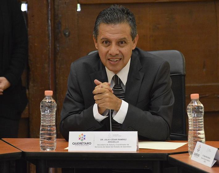 Julio César Ramírez, secretario de Salud estatal