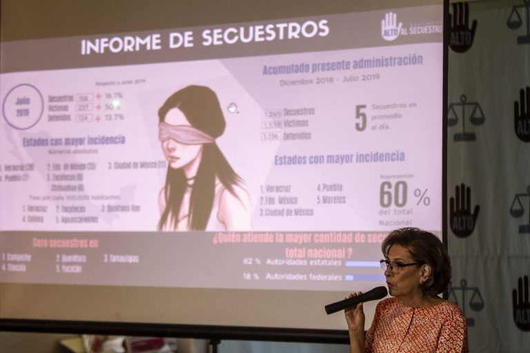 Notimex,El número de víctimas en ese mes fue de 237 personas, cuando en el mes anterior la cifra fue de 158, informó la organización Alto al Secuestro.