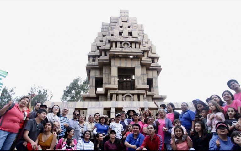 Foto: NOTIMEX,*El artista francés Olivier Grossetête se inspiró en la cultura prehispánica para crear su nueva obra