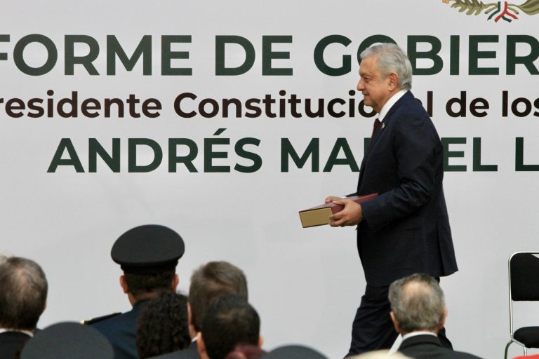 Foto @Notimex,El Presidente de México enviará el día de hoy su Primer Informe al Congreso.