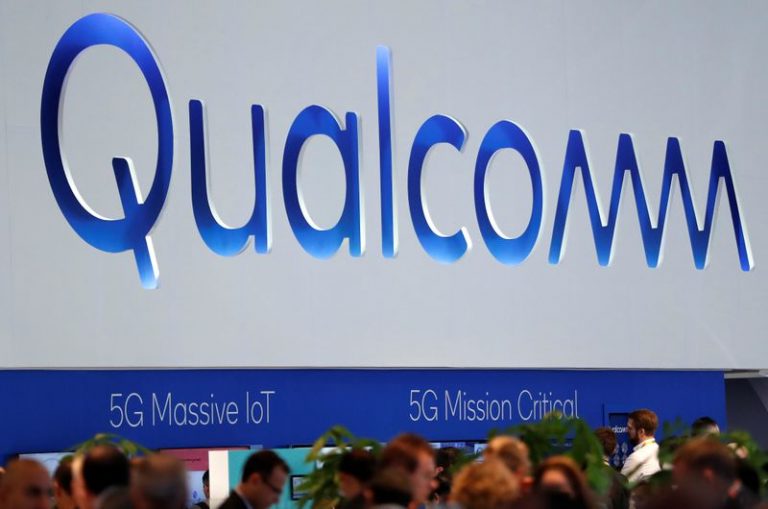 LYNXMPEG5G228.jpg,Foto de archivo del logo de Qualcomm en un congreso de teconología en Barcelona. 
Feb 27, 2018. REUTERS/Yves Herman; Crédito: YVES HERMAN, Reuters