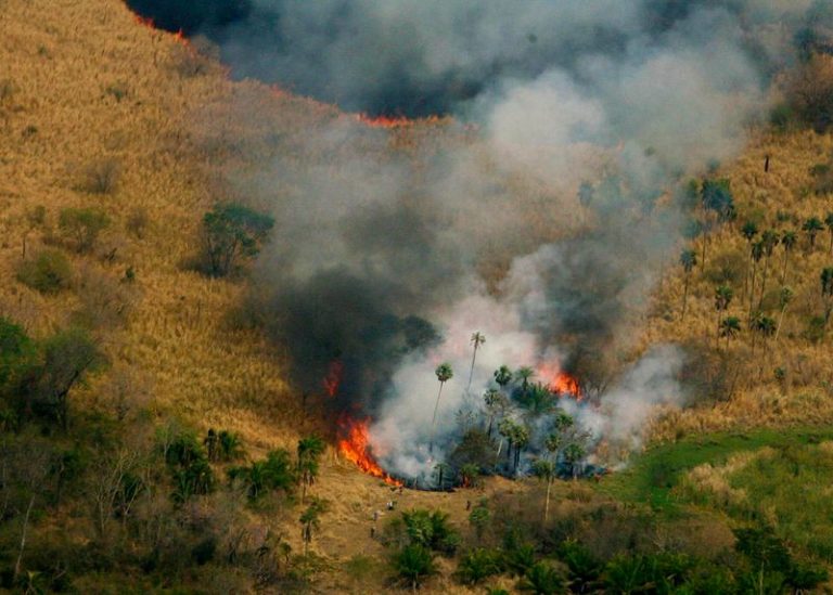 LYNXMPEG9101Y.jpg,FOTO DE ARCHIVO. Incendios en la región norteña del departamento paraguayo San Pedro. Imagen tomada el 12 de setiembre de 2007. REUTERS/Jorge Adorno (PARAGUAY); Crédito: Jorge Adorno, Reuters