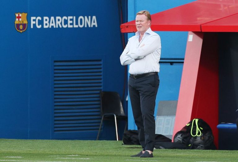 LYNXMPEG940RO.jpg,FOTO DE ARCHIVO: El entrenador del Barcelona Ronald Koeman en Barcelona, España, el 16 de septiembre de 2020. REUTERS/Albert Gea; Crédito: ALBERT GEA, Reuters