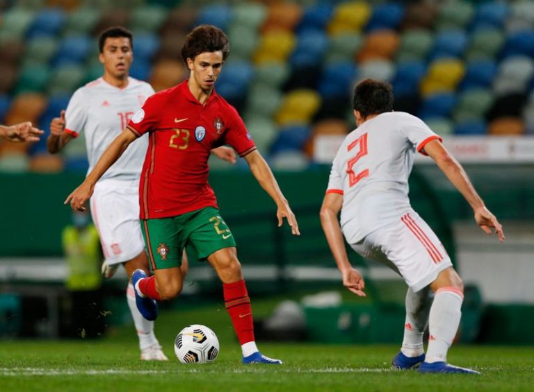 LYNXMPEG962C7.jpg,El portugués Joao Felix en acción en un partido amistoso entre su selección y España en Lisboa. 7 oct 2020. REUTERS/Rafael Marchante; Crédito: RAFAEL MARCHANTE, Reuters