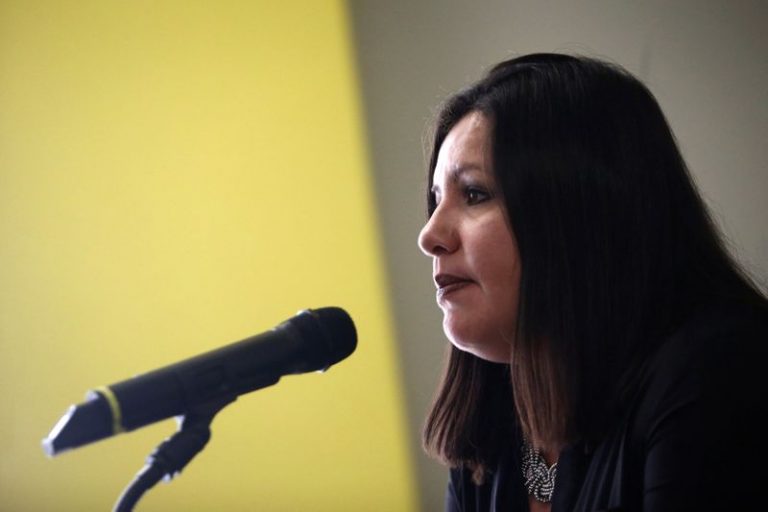 LYNXMPEG971Z4.jpg,IMAGEN DE ARCHIVO. La directora para las Américas de Amnistía Internacional,  Erika Guevara Rosas, durante una conferencia de prensa en Ciudad de México, Mayo 14, 2019. REUTERS/Edgard Garrido; Crédito: EDGARD GARRIDO, Reuters