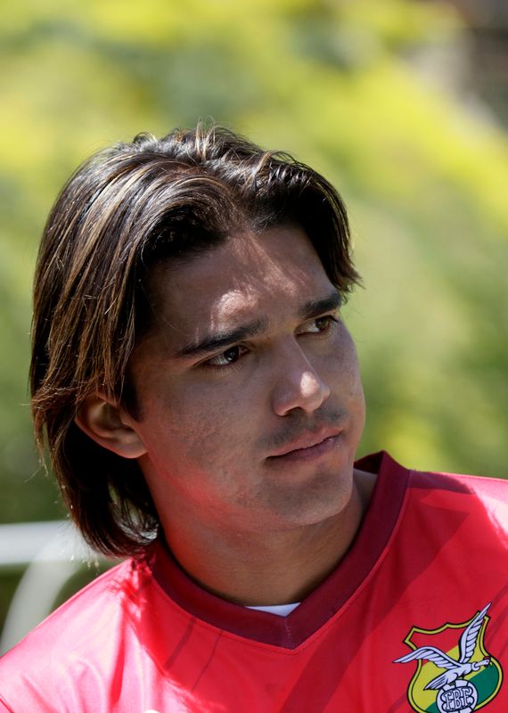 LYNXMPEG9B1M8.jpg,Foto de archivo - El futbolista boliviano Marcelo Martins asiste a un entrenamiento en La Paz. Mar 20, 2013. REUTERS/David Mercado ; Crédito: David Mercado, Reuters