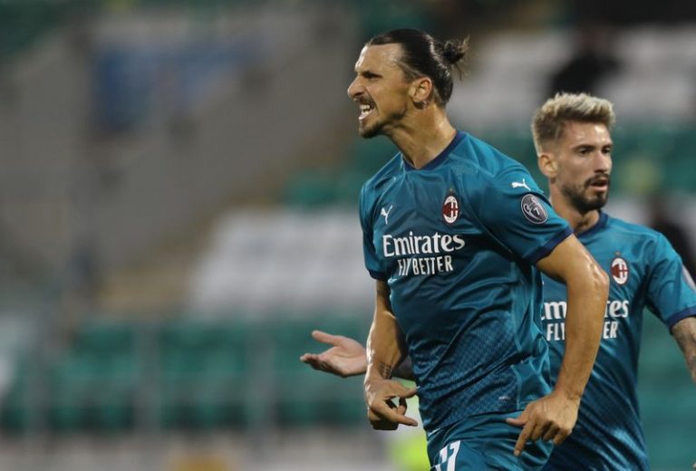 LYNXMPEG9F1EL.jpg,Foto de archivo del delantero del AC Milan Zlatan Ibrahimovic celebrando tras marcar un gol ante Shamrock Rovers por la segunda ronda clasificatoria de la Europa League. 
Sep 17, 2020  
REUTERS/Lorraine O'Sullivan; Crédito: LORRAINE O'SULLIVAN, Reuters