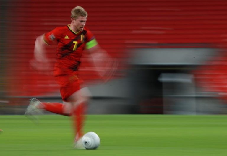 LYNXMPEG9F1FC.jpg,Foto de archivo de Kevin De Bruyne en el partido entre la selección de Bélgica e Inglaterra en Wembley por la Liga de Naciones de la UEFA. 
Oct 11, 2020 
Pool via REUTERS/Ian Walton; Crédito: IAN WALTON, Reuters