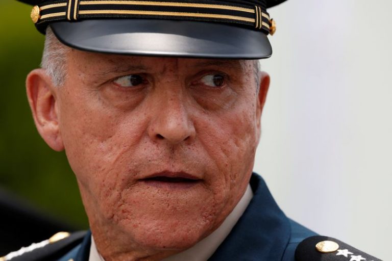 LYNXMPEG9F1O2.jpg,El exsecretario de la Defensa en México, general Salvador Cienfuegos, asiste al 50 aniversario del Plan de Asistencia a la Población en caso de Desastre (Plan DN-III-E) en Ciudad Mexico. Foto de archivo, 12 de julio de 2017. REUTERS/Carlos Jasso; Crédito: CARLOS JASSO, Reuters