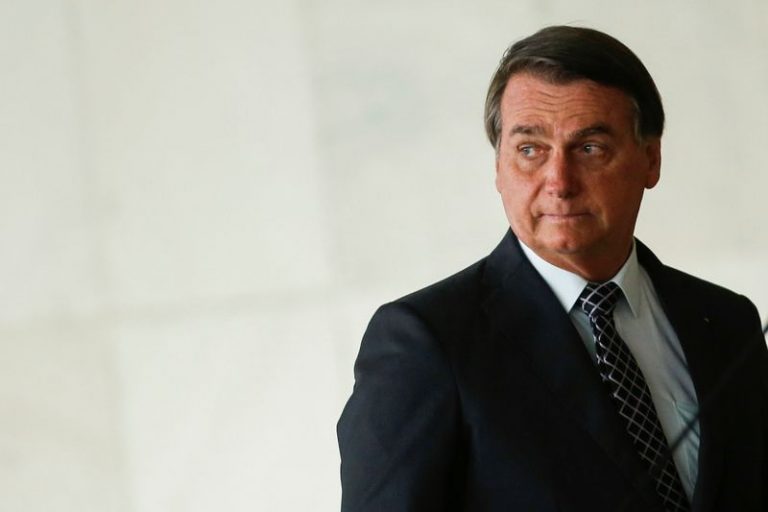 LYNXMPEG9K11Z.jpg,Foto del martes del presidente de Brasil, Jair Bolsonaro, en un evento en el Palacio de Itamaraty en Brasilia. 
Oct 20, 2020. REUTERS/Adriano Machado; Crédito: ADRIANO MACHADO, Reuters