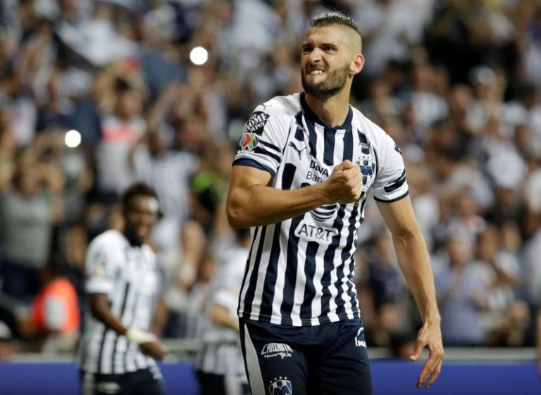 LYNXMPEG9L07G.jpg,Foto de archivo de Nicolás Sánchez celebrando un gol con Monterrey. Estadio BBVA, Monterrey, México. 1 de mayo de 2019.
REUTERS/Daniel Becerril; Crédito: Array, Reuters