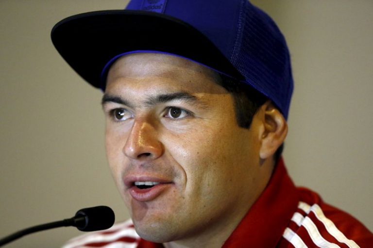 LYNXMPEG9S1VP.jpg,Foto de archivo de Pablo Aguilar durante conferencia de prensa en Copa América 2015. Concepción Chile. 28 de junio de 2015.
REUTERS/Carlos Garcia Rawlins; Crédito: Array, Reuters