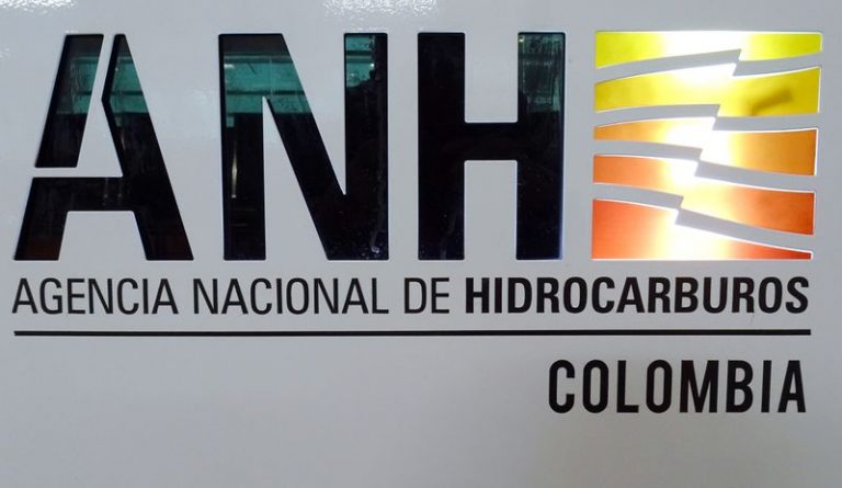 LYNXMPEG9T1NF.jpg,Foto de archivo. El logo de la Agencia Nacional de Hidrocarburos (ANH) en su sede en Bogotá, Colombia, 26 de septiembre, 2019. REUTERS/Luis Jaime Acosta; Crédito: LUIS JAIME ACOSTA, Reuters