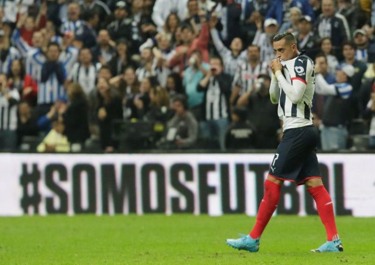 LYNXMPEGA00SO.jpg,Foto de archivo de Rogelio Funes Mori celebrando tras anotar gol con Monterrey. Estadio BBVA, Monterrey, México. 26 de diciembre de 2019.
REUTERS/Daniel Becerril; Crédito: Array, Reuters