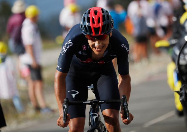 LYNXMPEGA0173.jpg,Imagen de archivo del ciclista ecuatoriano del equipo INEOS Grenadiers Richard Carapaz durante una etapa del Tour de Francia entre Grenoble y Meribel Col De La Loze, Francia. 16 septiembre 2020. REUTERS/Stephane Mahe; Crédito: Stephane Mahe, Reuters