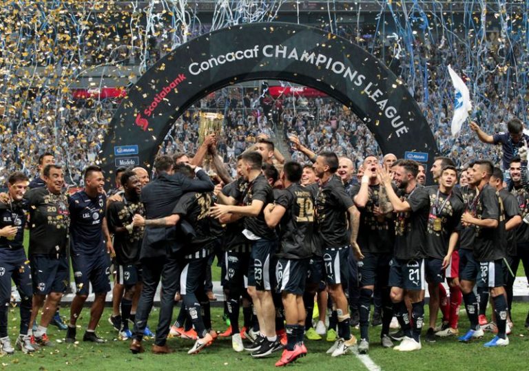 LYNXMPEGA11GO.jpg,Foto de archivo de club Monterrey celebrando tras ganar la Liga de Campeones Concacaf en 2019. Estadio BBVA, Monterrey, México. 1 de mayo de 2019.
REUTERS/Daniel Becerril; Crédito: Array, Reuters
